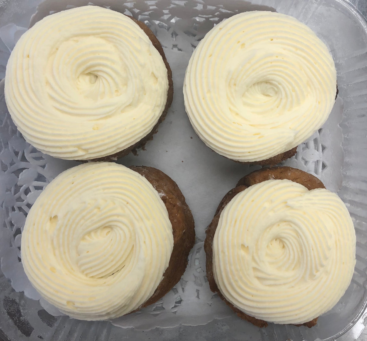 Cinnamon Buns 4 Pack Joanie's Pastries Gluten Free Incorporated