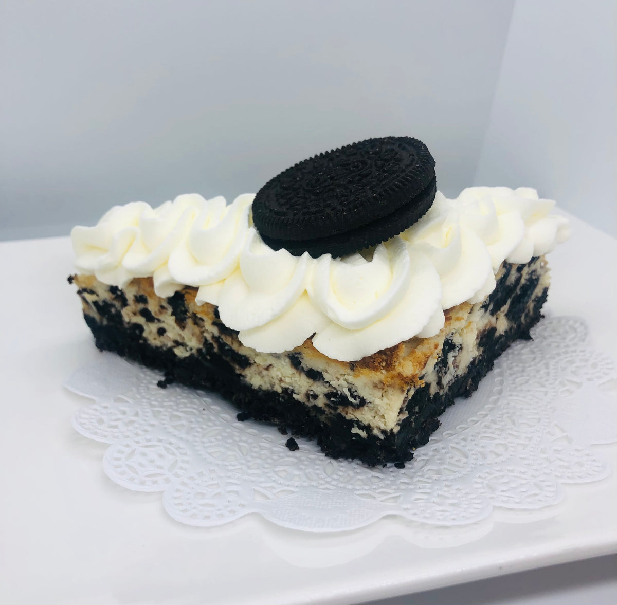 Oreo Cheesecake Single Serve Joanie's Pastries Gluten Free Incorporated