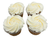Carrot Cake Cupcakes Nut Free - 4/pkg