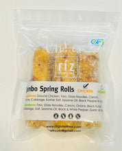 Load image into Gallery viewer, Chicken Spring Rolls - Frozen 3 large/pkg