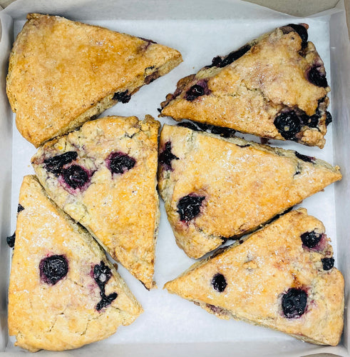 Blueberry Lemon Scones - pkg of 6